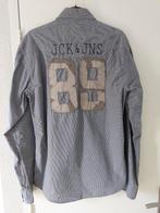 Jack & Jones - mooi overhemd met leuke details - maat L, Ophalen of Verzenden, Zo goed als nieuw