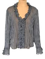 UN JOUR AILLEURS transparante blousetop, blouse, Mt. 40, Un Jour Ailleurs, Maat 38/40 (M), Zo goed als nieuw, Verzenden