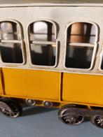 Tram Geel decor Blik maat 30cm lang 17cm hoog, Hobby en Vrije tijd, Modeltreinen | Overige schalen, Ophalen, Zo goed als nieuw