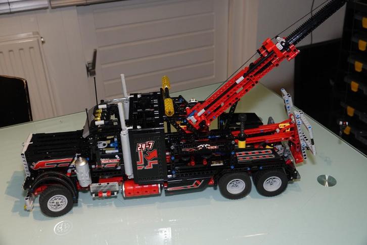 Lego Technic 8285 Tow Truck (V1 of Grey) met opties (Extra), Kinderen en Baby's, Speelgoed | Duplo en Lego, Gebruikt, Lego, Complete set