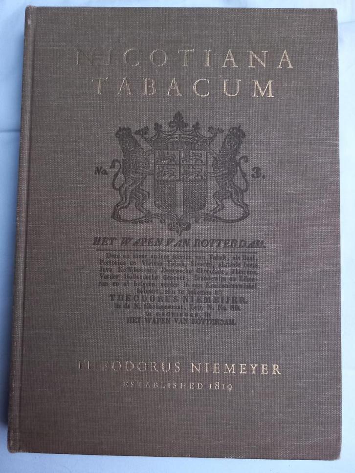 Nicotiana tabacum, theodorus Niemeyer, tabak in Nederland, Verzamelen, Rookartikelen, Aanstekers en Luciferdoosjes, Gebruikt, Overige typen