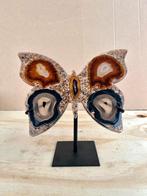 Agaat druzy Vlinder in hars, Ophalen of Verzenden