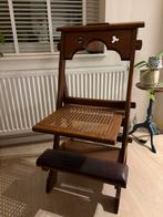 Vintage bidstoel in perfecte staat, Antiek en Kunst, Antiek | Meubels | Stoelen en Banken, Ophalen