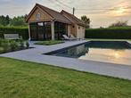 Belgisch Hardsteen zwembadranden 100x35x5/3cm, 60 cm of meer, Hardsteen, 60 cm of meer, Overige typen