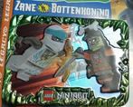 Lego figuur Ninjago Bottenkoning vs. Zane  . compleet 2 popj, Nieuw, Ophalen of Verzenden
