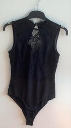 Zwart kanten body Loavies, Maat 38/40 (M), Zwart, Ophalen of Verzenden, Zonder mouw