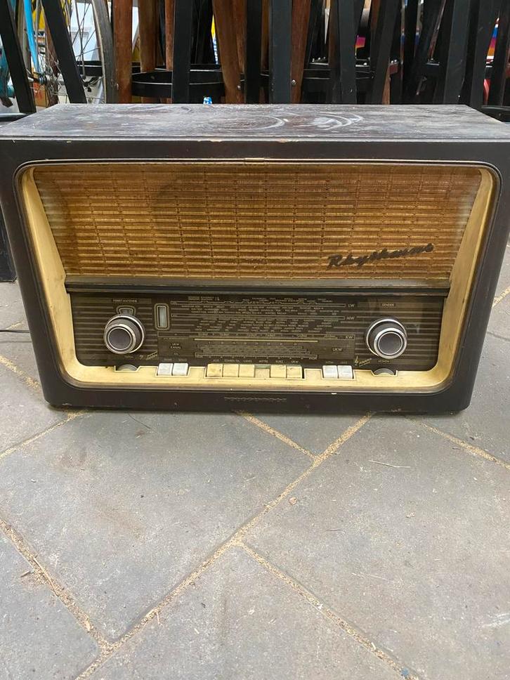Vintage Radio - Telefunken Rhythmus, Audio, Tv en Foto, Radio's, Gebruikt, Radio, Ophalen