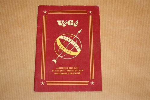 Zeldzaam Végé atlasje - Reclame uitgave 1953 !!, Boeken, Atlassen en Landkaarten, Gelezen, Landkaart, Nederland, 1800 tot 2000