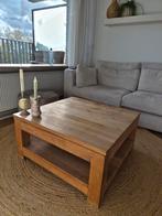 Teak Houten Tafel 80x80, Huis en Inrichting, Tafels | Salontafels, Ophalen, Gebruikt, 50 tot 100 cm, 50 tot 100 cm