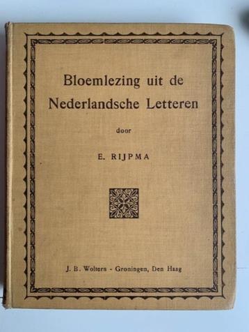 Bloemlezing uit de Nederlandsche Letteren