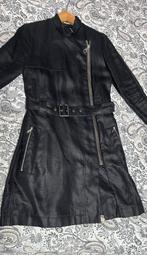 Mulberry Linnen Train Coat Maat 38, Kleding | Dames, Maat 38/40 (M), Zwart, Mulberry, Ophalen of Verzenden