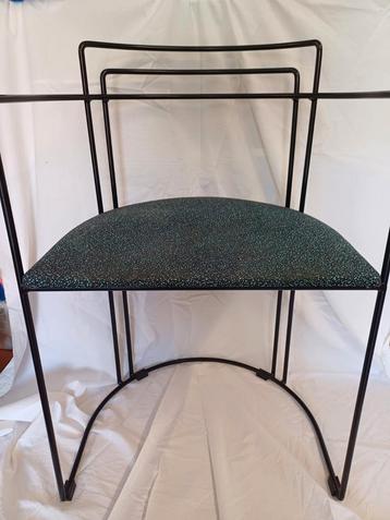 Vintage Arrben Italy draadstoel Memphis stijl beschikbaar voor biedingen