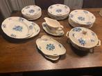 Petrus Regout &Co Bouquet Bleu servies, Antiek en Kunst, Antiek | Servies los, Ophalen