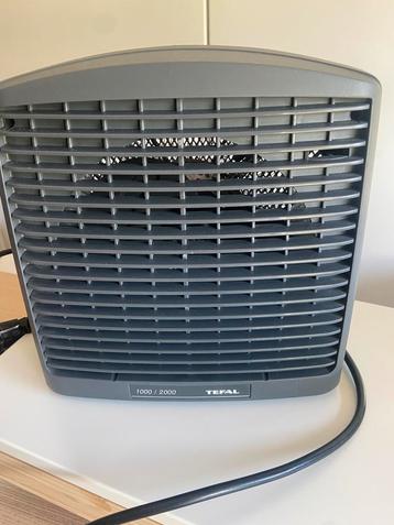 Kleine elektrische kachel met ventilator Tefal beschikbaar voor biedingen