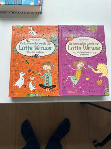 Lotte Wirwar - 2 Kinderboeken beschikbaar voor biedingen