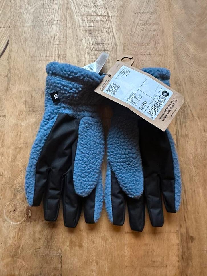 Reima Käpälä Kids Fleece Gloves - Blue/Black - NEW 10-14 yrs, Kleding | Heren, Mutsen, Sjaals en Handschoenen, Nieuw, Handschoenen