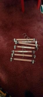 7 Houten Broekhangers, Kleding | Dames, Kledinghangers, Ophalen, Gebruikt, Hout, Volwassenen
