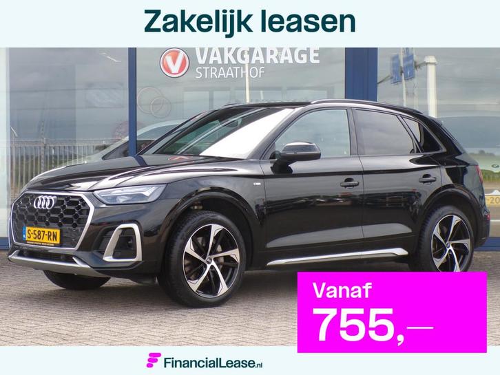 Audi Q5 55 TFSI e S edition Competition, Trekhaak / Luchtver, Auto's, Audi, Bedrijf, Lease, Financial lease, Q5, ABS, Achteruitrijcamera