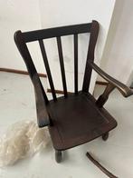 Fauteuil hout, Ophalen, Gebruikt, Minder dan 75 cm, 50 tot 75 cm