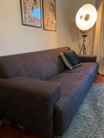 Gelderland Bank & Loveseat - Grijze Stof Cloak model, Huis en Inrichting, Ophalen, Gebruikt, 75 tot 100 cm, Rechte bank