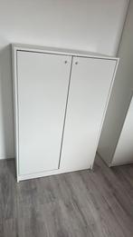 Kleppstad schoenenkast 80x35x117, Ophalen, 100 tot 150 cm, Meerdere deuren, 50 tot 100 cm