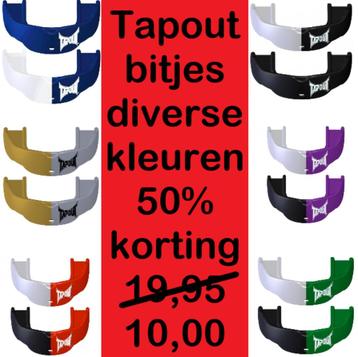 Gebitsbeschermer / Bitje Tapout 2 Stuks beschikbaar voor biedingen