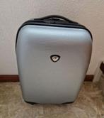 Koffer hardcase grijs, lichtgewicht, Ophalen, Uitschuifbare handgreep, Gebruikt, 50 tot 60 cm