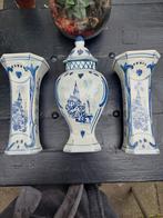 Oud kaststel met kleine beschadiging op de kroondeksel, Antiek en Kunst, Ophalen of Verzenden