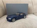 Kyosho BMW Z4 M Coupe e86 Interlagos Blue dealer edition, Ophalen of Verzenden, Zo goed als nieuw, Kyosho