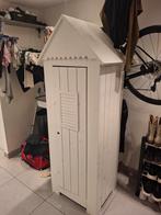 Strandhuisje kledingkast - Kinderkamer, Ophalen, Met hangruimte, 50 tot 100 cm, 25 tot 50 cm
