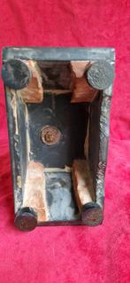 Metalen vogel op marmeren voet., Ophalen of Verzenden, Landmacht, Duitsland, Kunstobject