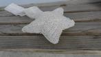 Kerst ster / "vallende ster", geborduurd met glaskraaltjes, Diversen, Kerst, Ophalen of Verzenden, Zo goed als nieuw