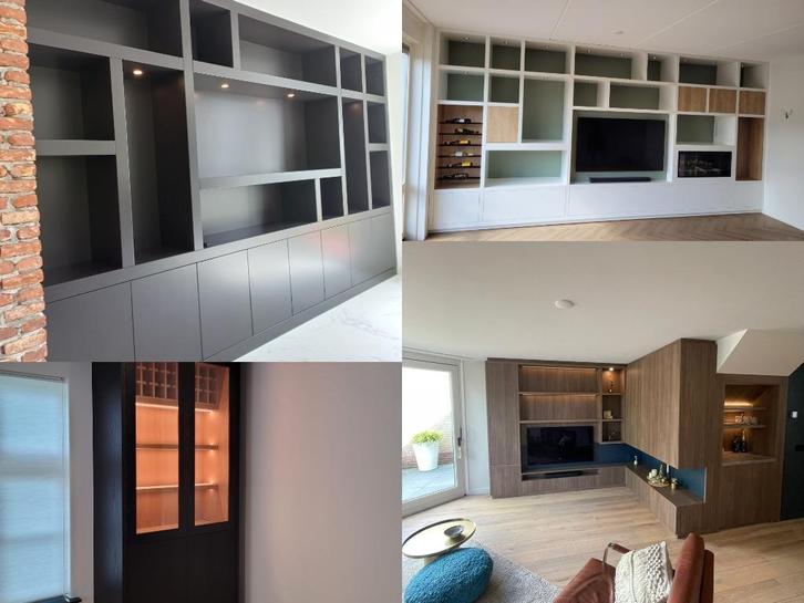 Wandkast op maat EIGEN ONTWERP, Huis en Inrichting, Kasten | Wandmeubels, Nieuw, 25 tot 50 cm, Met lade(s), Met deur(en), Met klep(pen)