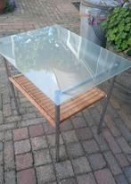 Jaren 70 bijzettafeltje in goede staat, lees de beschrijving, Ophalen, Minder dan 50 cm, 50 tot 100 cm, Zo goed als nieuw