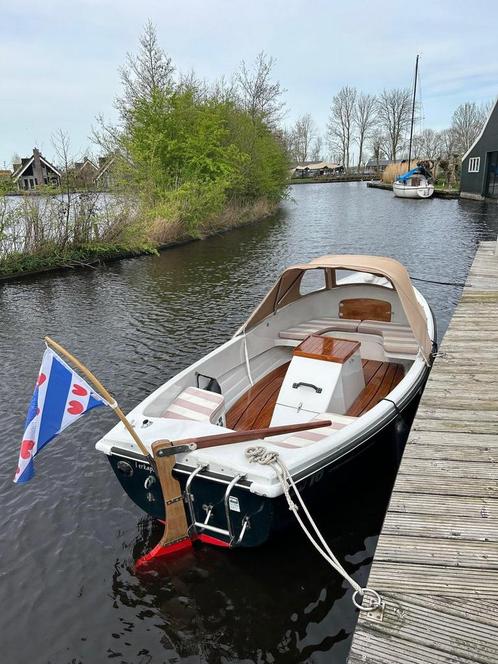 Arie Wiegmans 16 sloep | goed onderhouden, incl trailer, Watersport en Boten, Sloepen, Gebruikt, Tot 10 pk, 3 tot 6 meter, Binnenboordmotor