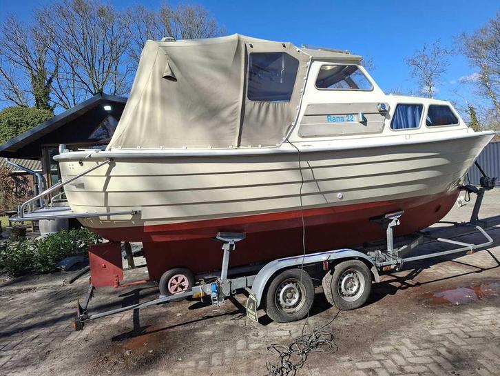 Rana plast - 22 - Motorjacht, Watersport en Boten, Motorboten en Motorjachten, Gebruikt, Overige brandstoffen