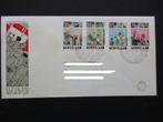 Joost Swarte - Envelop Eerste Dag van Uitgifte, Postzegels en Munten, Postzegels | Eerstedagenveloppen, Ophalen of Verzenden, Beschreven