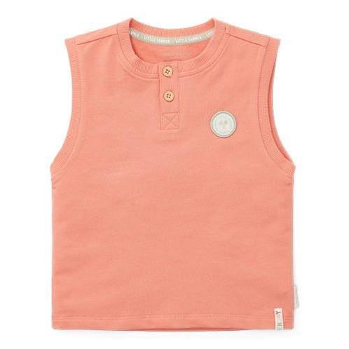Singlet Rood maat 80 Little Farm, Kinderen en Baby's, Babykleding | Maat 80, Nieuw, Jongetje, Shirtje of Longsleeve, Verzenden