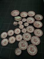 Engels rood Enoch Wedgwood Woodland servies, Huis en Inrichting, Keuken | Servies, Ophalen of Verzenden, Zo goed als nieuw, Bord(en)