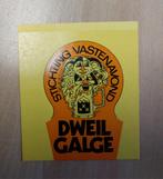 Vastenavend sticker dweilgalg krabbegat, Ophalen, Zo goed als nieuw