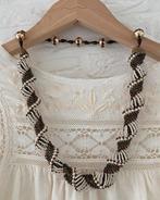 Feestelijke Klassieke Ketting Collier Sieraad art Jewellery, Ophalen of Verzenden, Zo goed als nieuw, Overige materialen