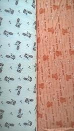 Partij baby stoffen flanel, Hobby en Vrije tijd, Stoffen en Lappen, Overige kleuren, 120 cm of meer, Ophalen of Verzenden, Katoen