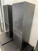 4x 12 inch speakers met Fostex drivers - 300W RMS, Gebruikt, 120 watt of meer, Front, Rear of Stereo speakers, Ophalen