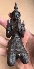 Bronzen tempelwachter, Thailand, Antiek en Kunst, Ophalen of Verzenden
