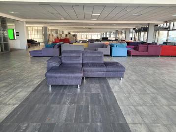 Hoekbank lounge antracietgrijs 260x175 | BEZORGEN beschikbaar voor biedingen