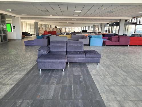 Hoekbank lounge antracietgrijs 260x175 | BEZORGEN, Huis en Inrichting, Banken | Bankstellen, Zo goed als nieuw, Hoekbank, Vierpersoons of meer