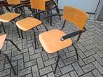 Vintage Ahrend buisenframe armstoel stoelen .Nu Zie omschr,, Ophalen, Zo goed als nieuw, Metaal