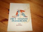 Jan bouws - het eerste pianoboek, Muziek en Instrumenten, Bladmuziek, Gebruikt, Ophalen of Verzenden, Artiest of Componist, Piano