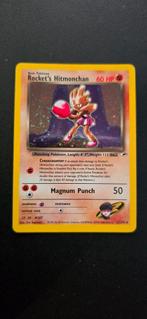 Pokemon TCG - Rockets Hitmonchan Gym heroes Nette staat, Ophalen of Verzenden, Zo goed als nieuw, Losse kaart
