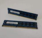 2 x Hynix DDR 3 / 2 GB RAM geheugen, Computers en Software, RAM geheugen, DDR3, Ophalen of Verzenden, Zo goed als nieuw, Desktop